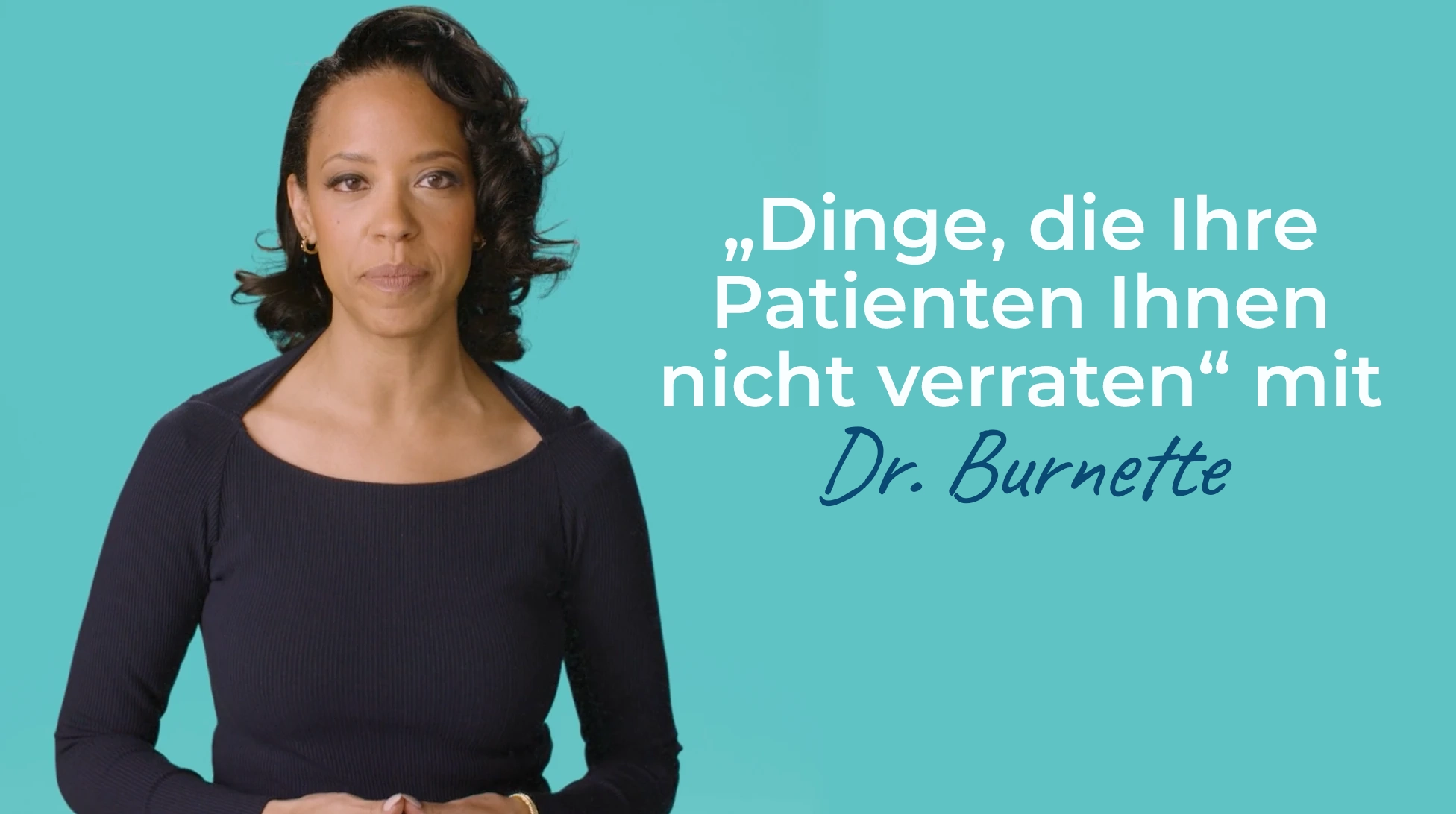 Miniaturansicht der Videovorschau von Dr. Autumn Burnette, HAE-Expertin, bei einem Video zur andauernden Belastung während einer Prophylaxebehandlung